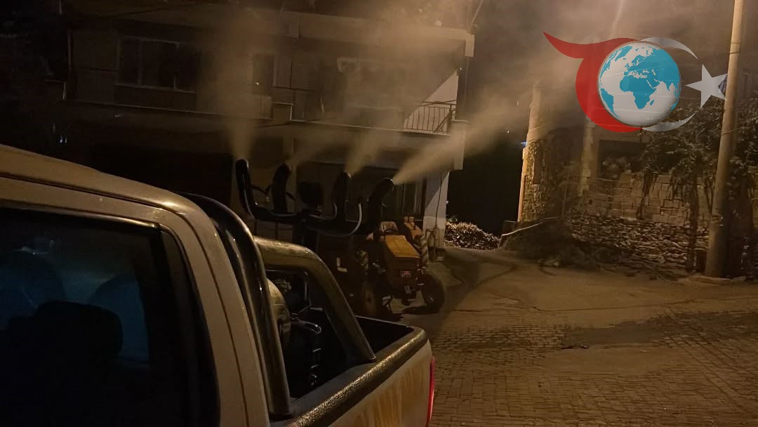 Germencik Belediyesi'nin Sivrisineklerle Mücadelesi Tam Gaz Devam Ediyor