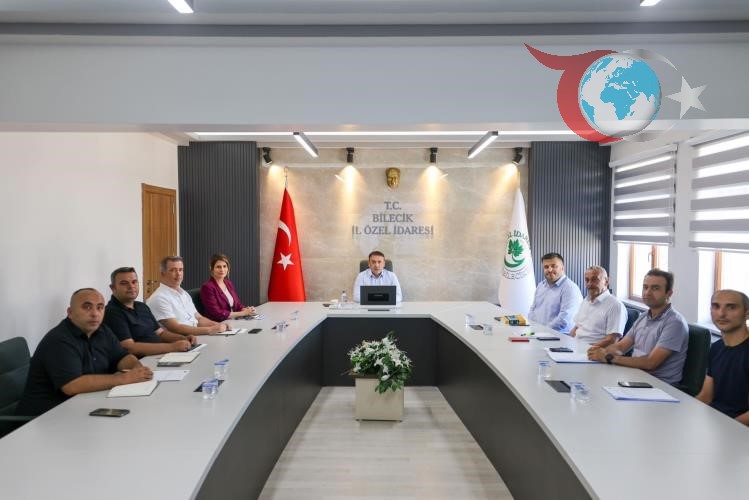 Bilecik'te Devam Eden Projeler ve Yeni Yatırımlar Masaya Yatırıldı