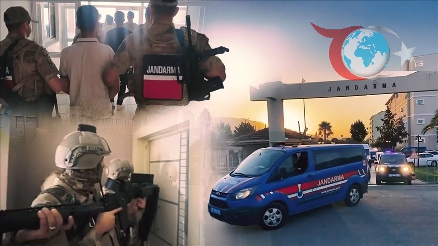 Jandarmadan Beş İlde Eş Zamanlı Suç Örgütü Operasyonu