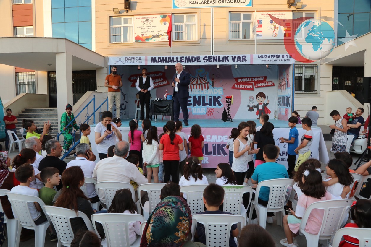 Darıca'da Renkli Yaz: "Mahallemde Şenlik Var" Etkinlikleri Başlıyor