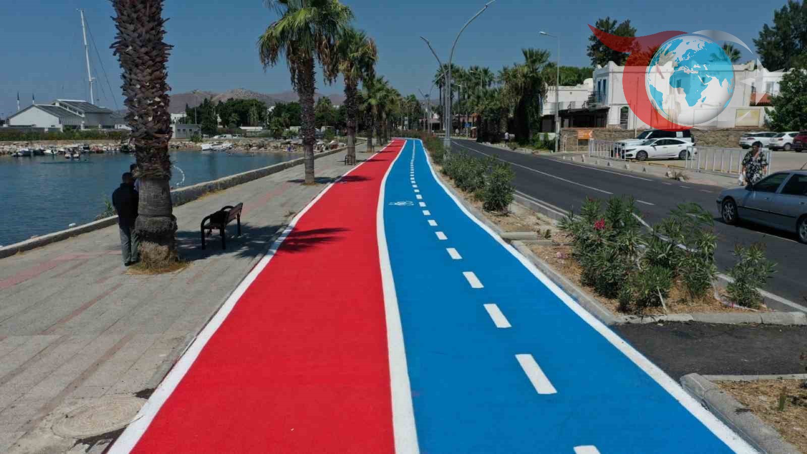 Turgutreis'te Yenilenen Bisiklet ve Koşu Yolu Spor Tutkunlarına Kapılarını Açtı