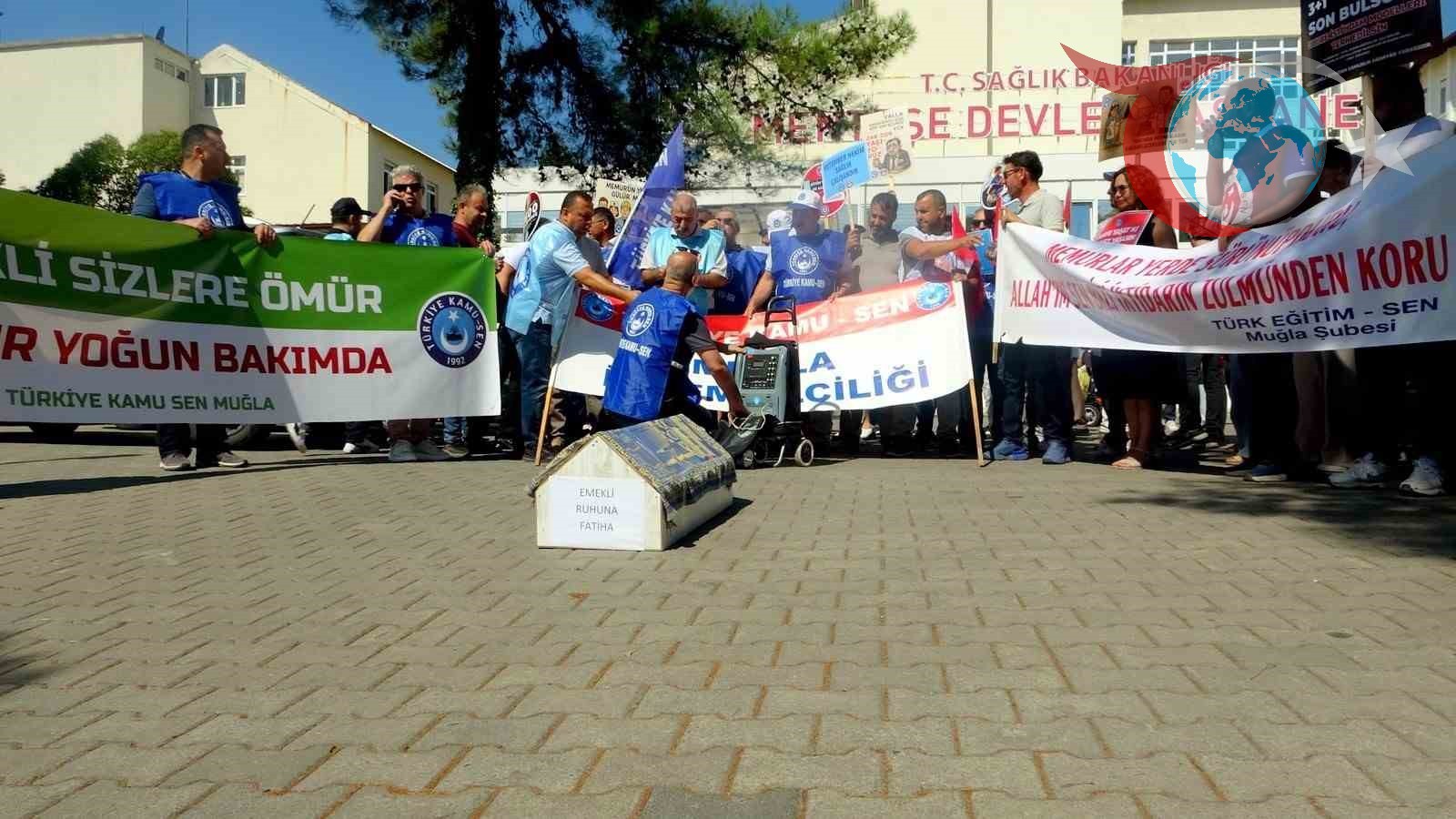 Muğla'da Sendikalar Ekonomik Talepler İçin Sokağa Çıktı