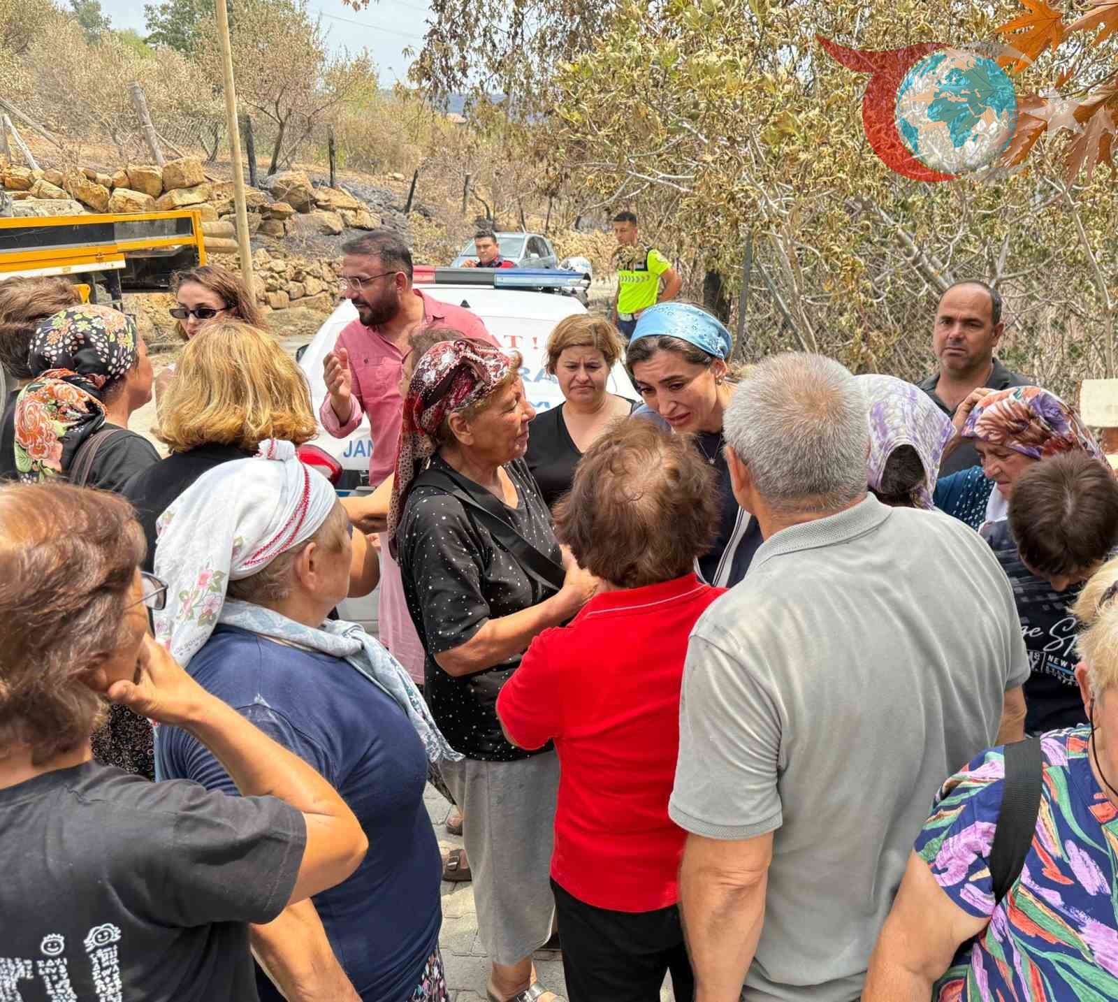 Mersin'deki Yangın Felaketinde Dayanışma Ruhu
