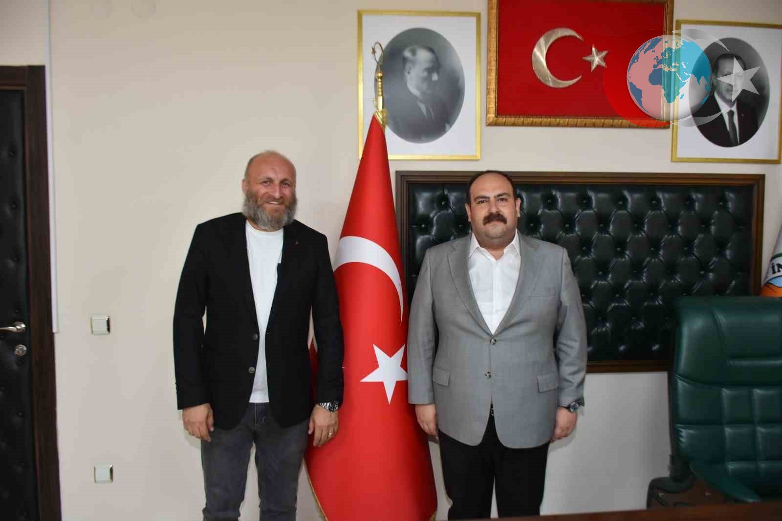 Eskişehir İnönü'de Kültür ve Sanat Buluşması: Başkan Hamamcı Ünlü Oyuncu Çetin Altay'ı Ağırladı