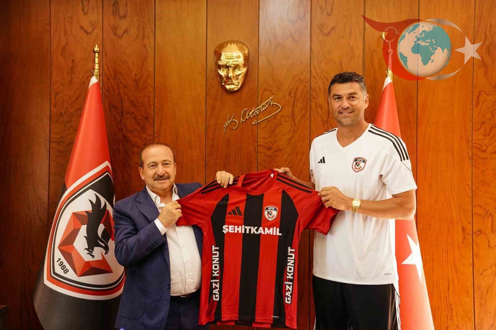 Burak Yılmaz Gaziantep FK’nın Yeni Teknik Direktörü Oldu