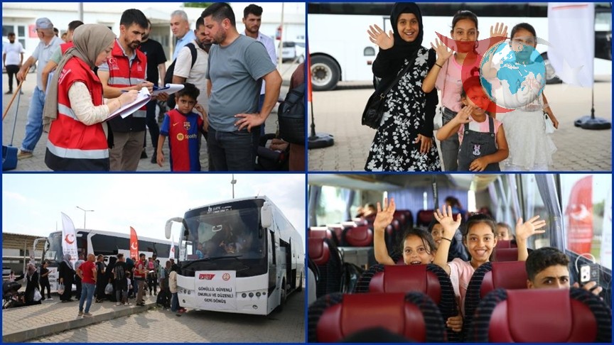 Suriyeli Sığınmacılar Gönüllü Olarak Vatanlarına Dönüyor