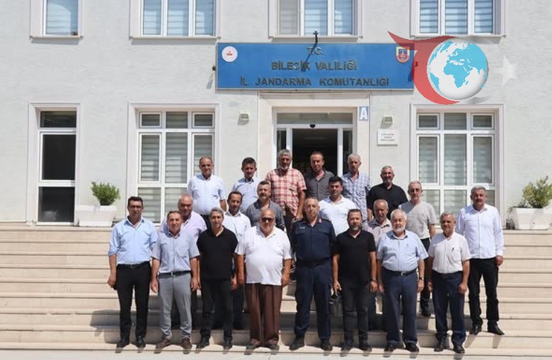 Muhtarlar Derneği'nden Bilecik İl Jandarma Komutanı'na Anlamlı Ziyaret
