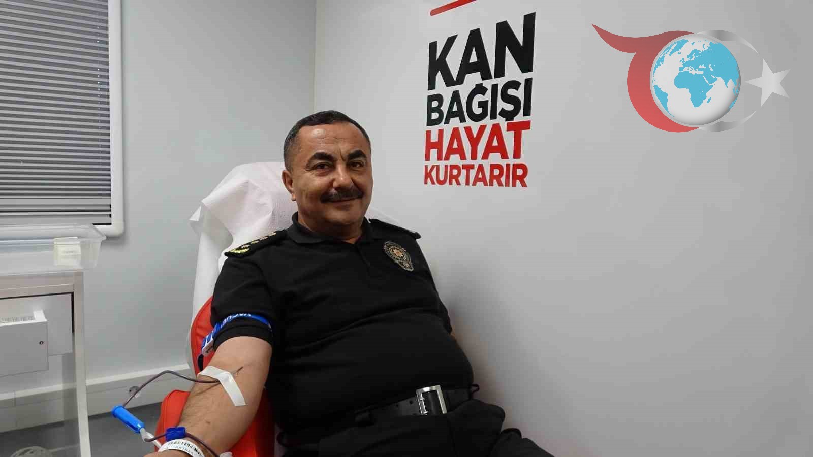 Samsun'da Polislerden Anlamlı Destek: Hedef 1919 Ünite Kan Bağışı