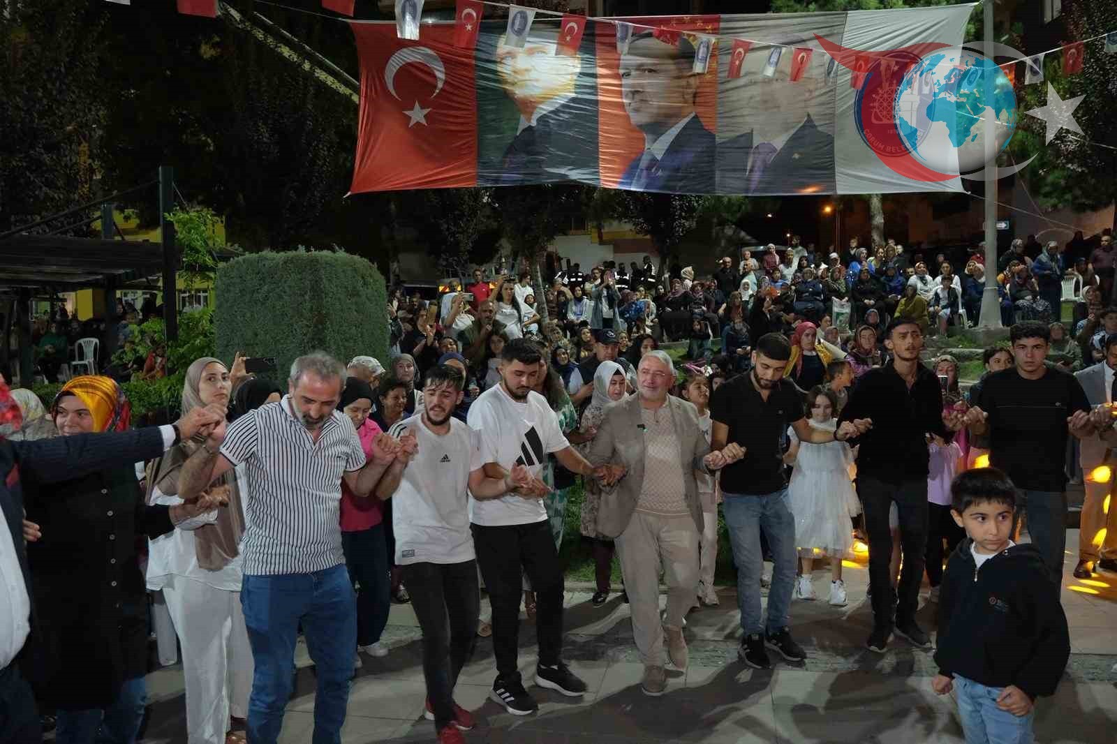 Çorum'da Mahalle Konserleri Renkli Etkinliklerle Başladı