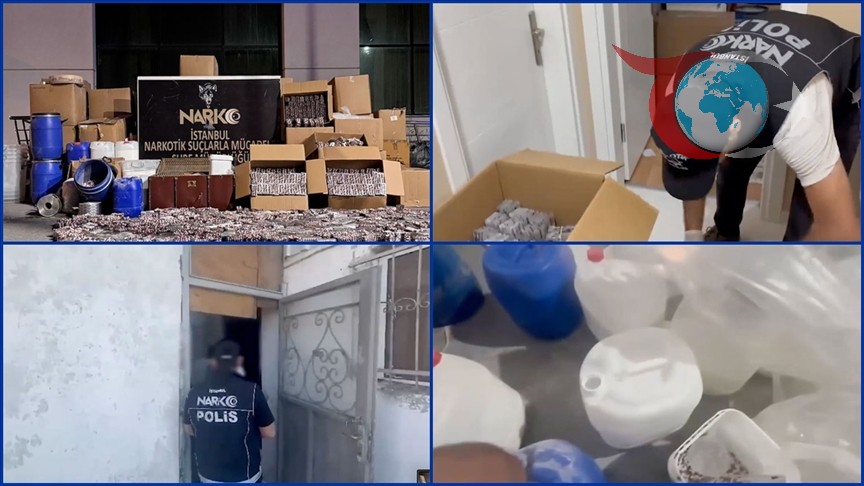 İstanbul ve Kocaeli'de Uyuşturucu Operasyonu: Milyonlarca Hap Ele Geçirildi