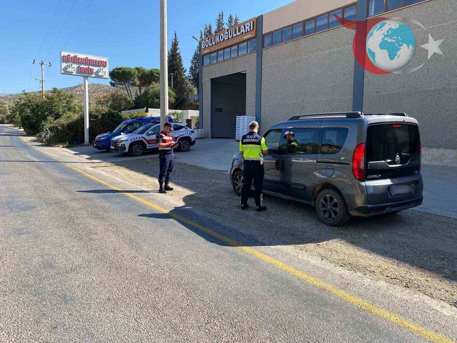 Köşk’te Jandarmadan Yoğun Trafik ve Asayiş Uygulaması