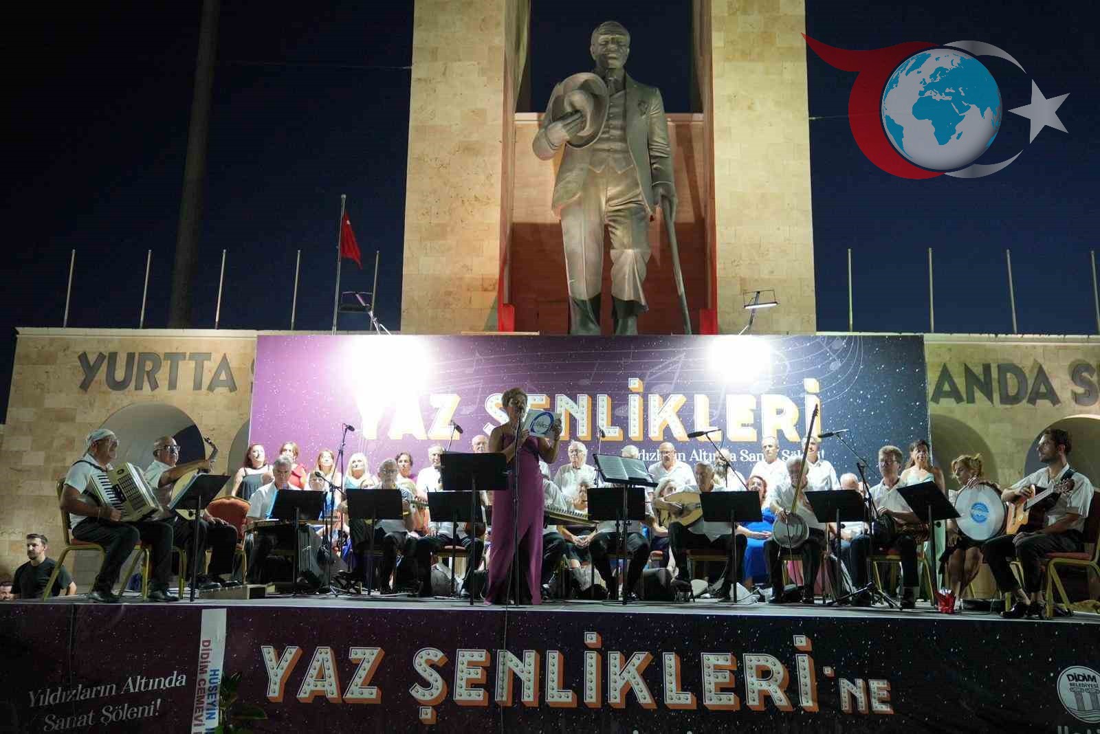 Didim'de Sanatla Dolu Unutulmaz Bir Gece