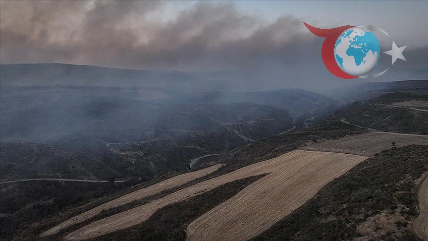 Çanakkale Gelibolu'daki Yangın Başarıyla Kontrol Altına Alındı