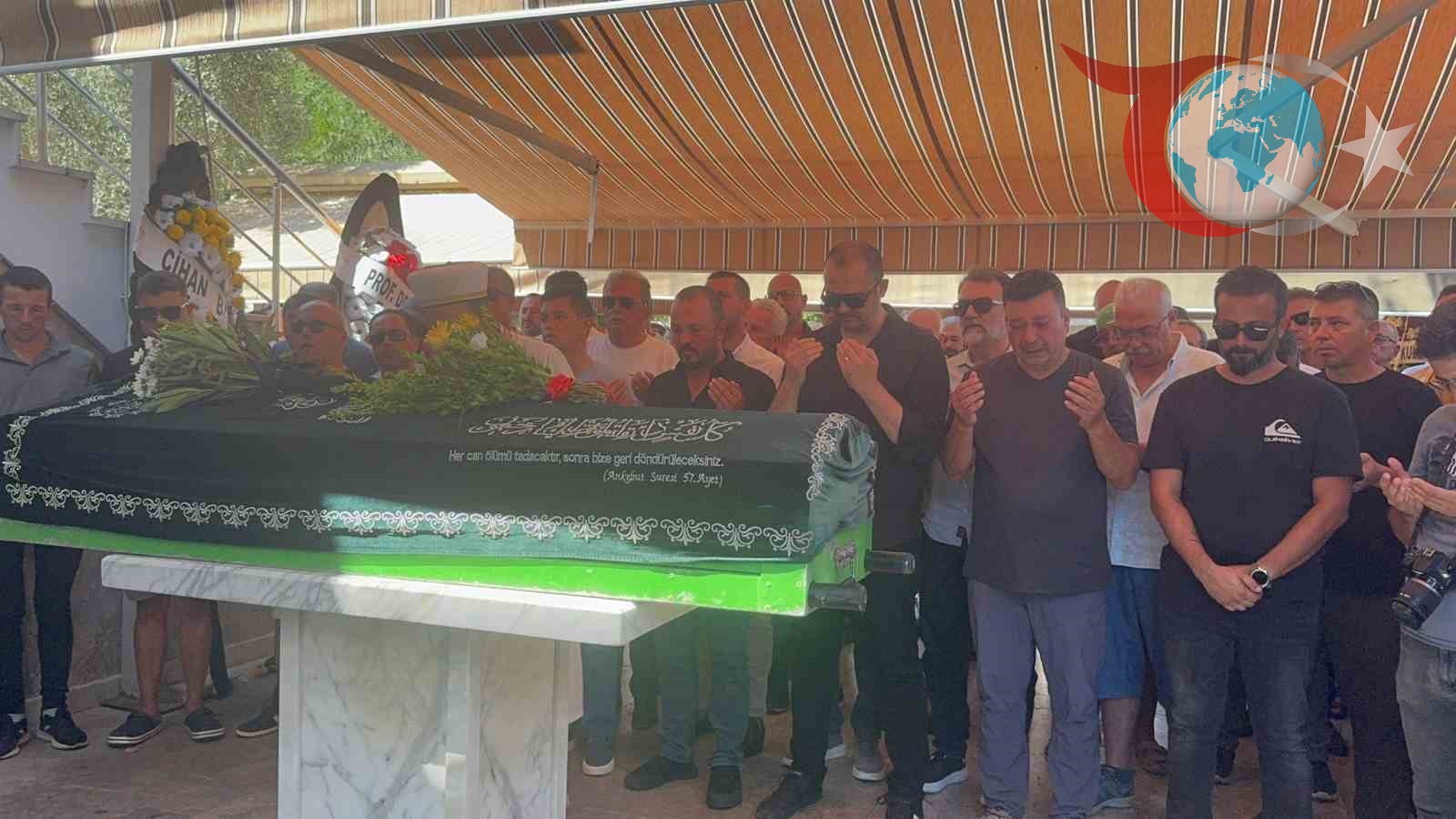 Marmaris'te Trafik Kazasında Hayatını Kaybeden Motosiklet Sürücüsü Son Yolculuğuna Uğurlandı