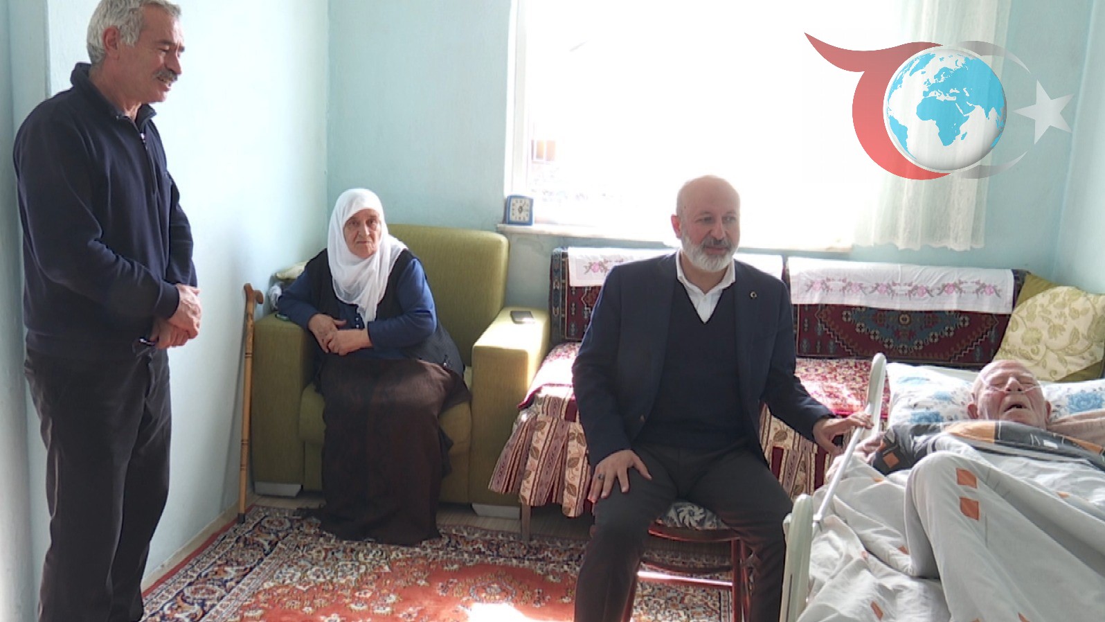 Kocasinan Belediyesi'nden Yatağa Bağımlı Hastalara Destek Projesi