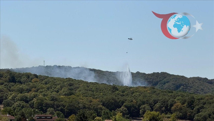 Zekeriyaköy'de Orman Yangınına Anında Müdahale