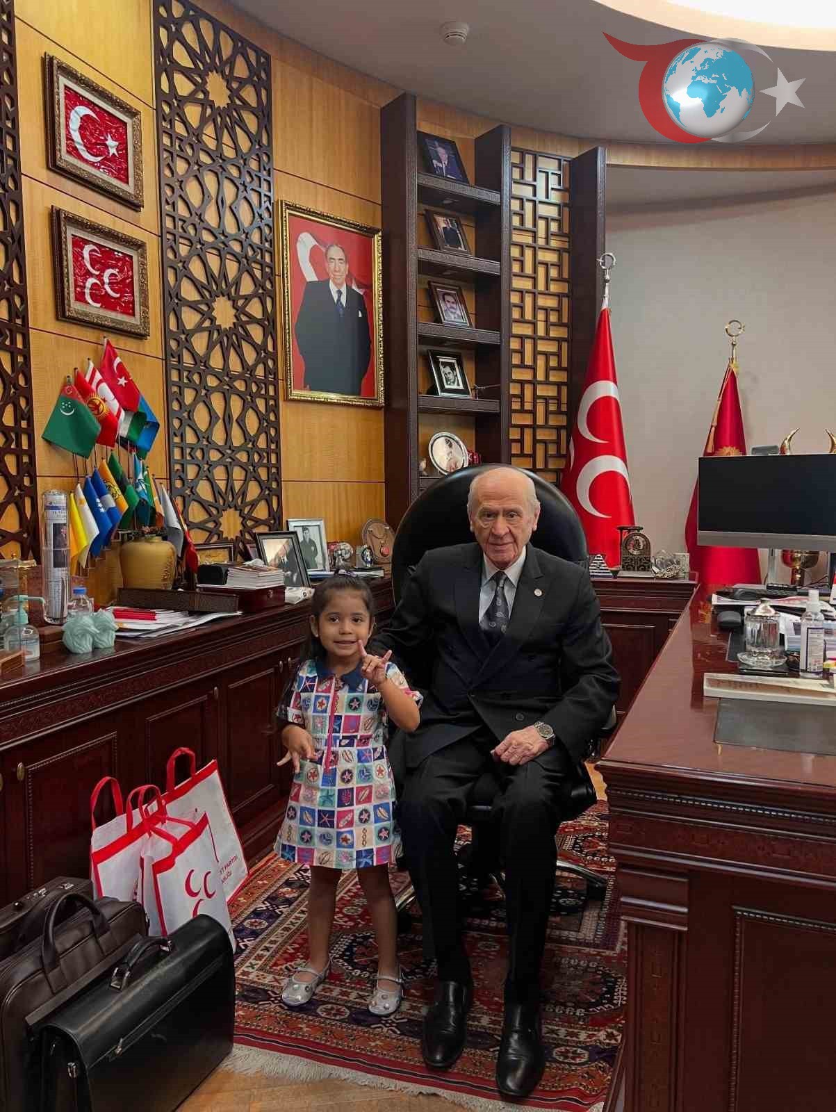 Milliyetçi Liderle Anlamlı Buluşma: Minik Hilal'in Hayali Gerçek Oldu