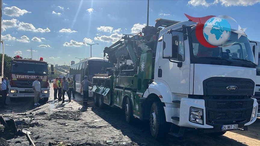 İstanbul TEM Otoyolu'nda Zincirleme Kaza: 1 Ölü, 16 Yaralı