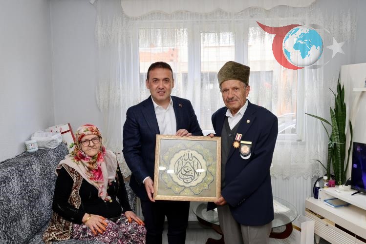 Bilecik Valisi'nden Kıbrıs Gazisine Anlamlı Ziyaret