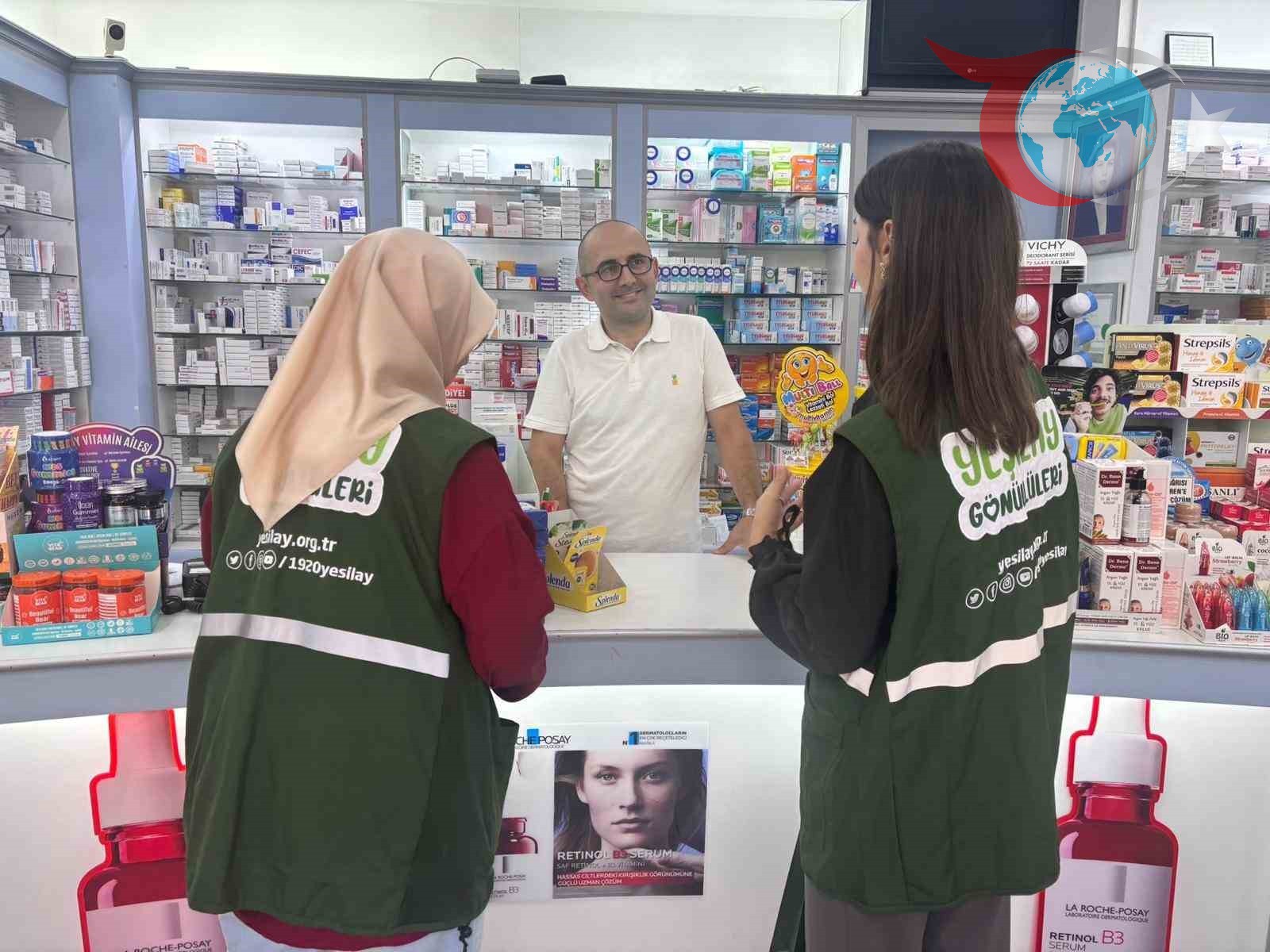 Yeşilay Bursa'dan Eczanelere Ziyaret: Toplum Sağlığı İçin Birlikte Mücadele