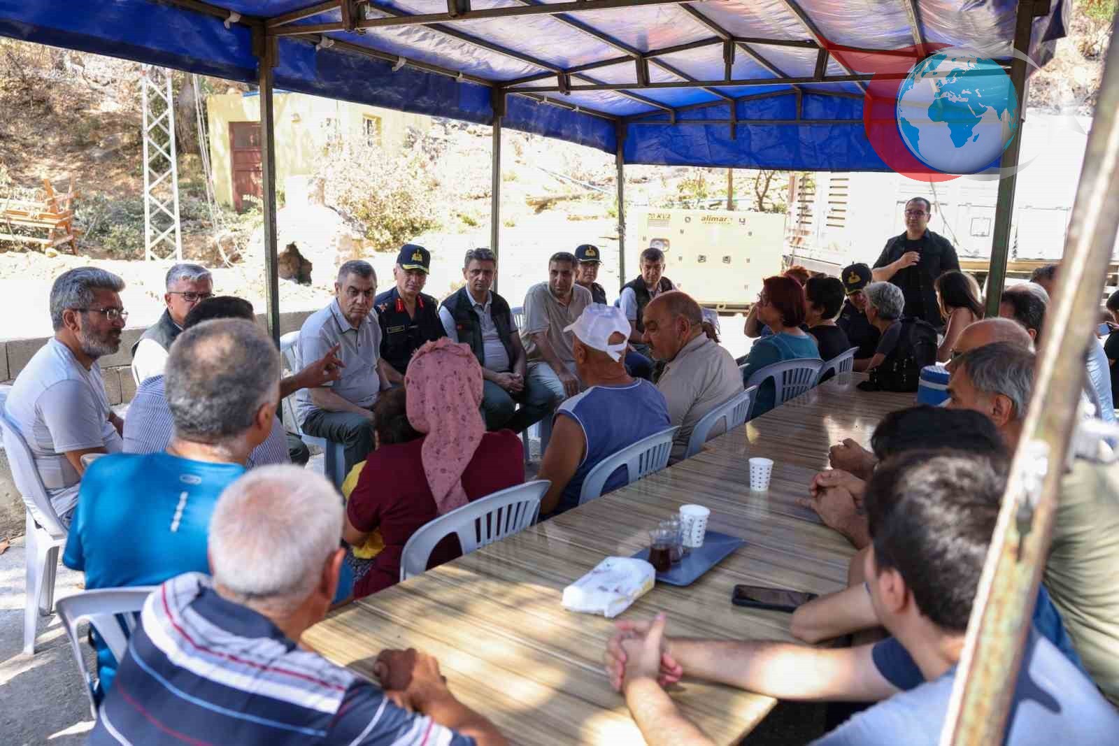 Mersin Valisi Toros'tan Orman Yangını Sonrası Silifke’ye Destek Ziyareti