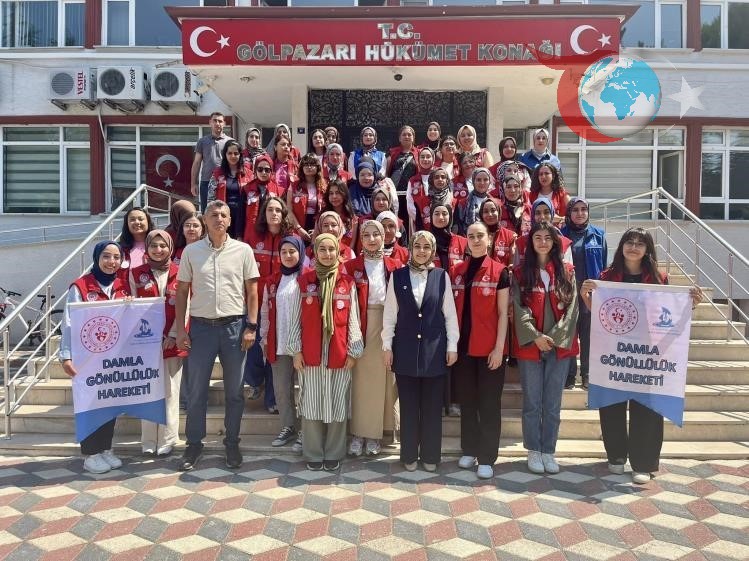 Damla Gönüllülük Hareketi ile Gölpazarı’nda Gençlerin Buluşması