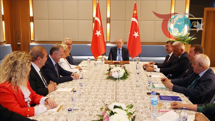 Cumhurbaşkanı Erdoğan, Dijital Medya Kurul Üyelerini Kabul Etti