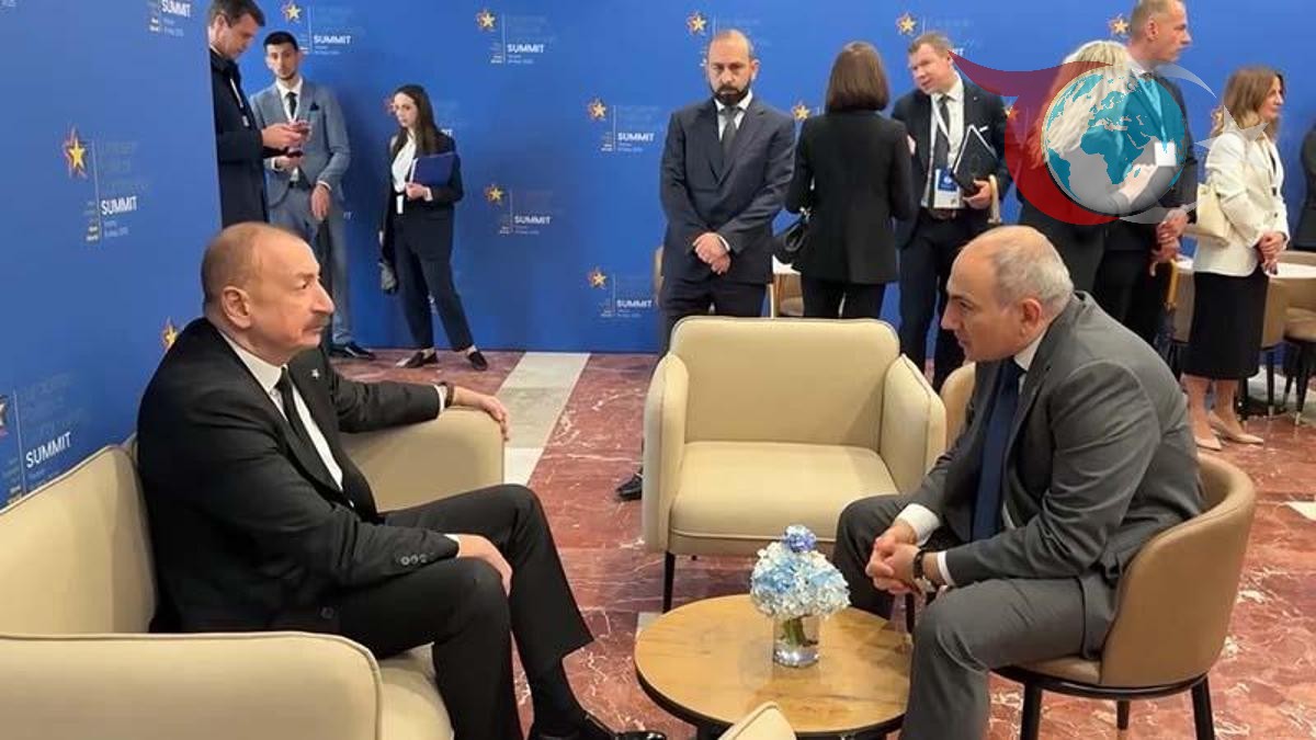 Aliyev ve Paşinyan, Tiran'da Görüştü