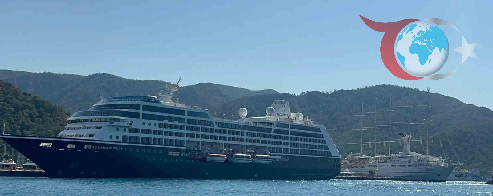 Marmaris Limanında Yolcu Gemisi Hareketliliği: Yüzlerce Turist İlçeye Akın Etti