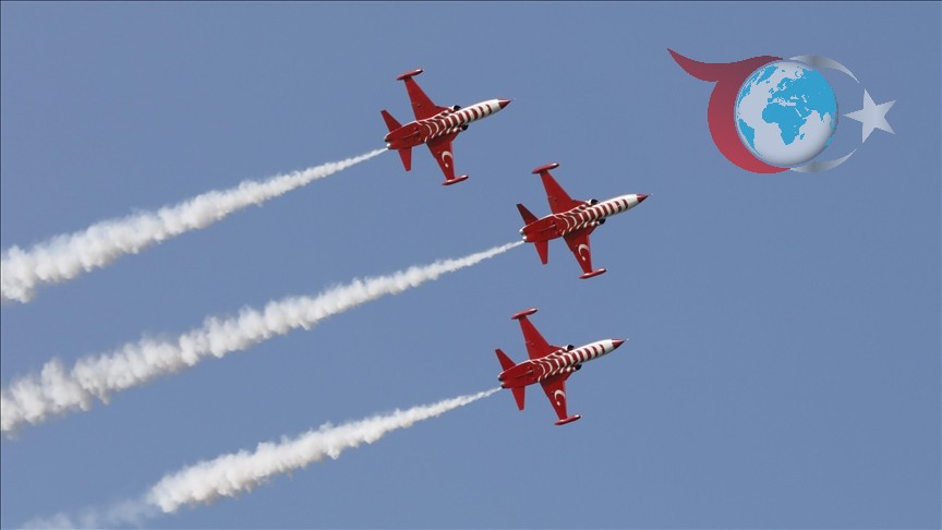 Ankara'da SOLOTÜRK Zafer Bayramı'na Hazırlanıyor
