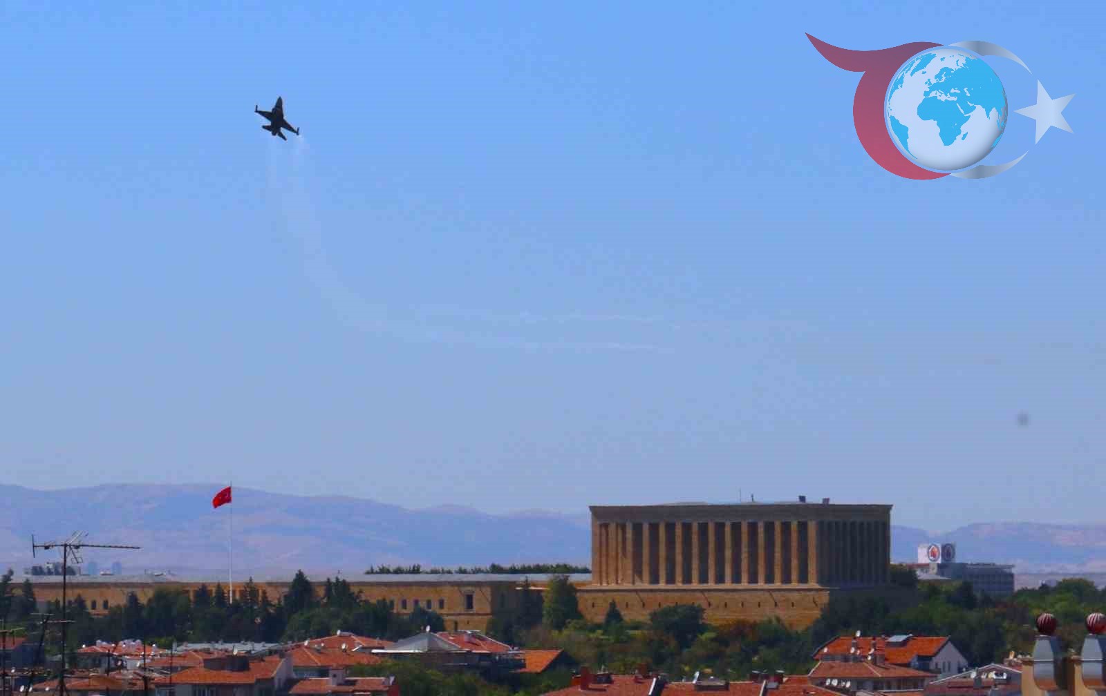 Ankara Semalarında SOLOTÜRK Gösterisi Nefes Kesti