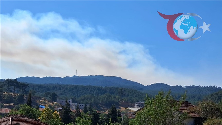 Denizli ve Balıkesir'de Eş Zamanlı Orman Yangını Mücadelesi