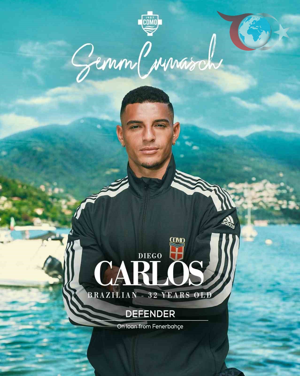 Fenerbahçe, Diego Carlos'u İtalya'nın Como Ekibine Kiraladı