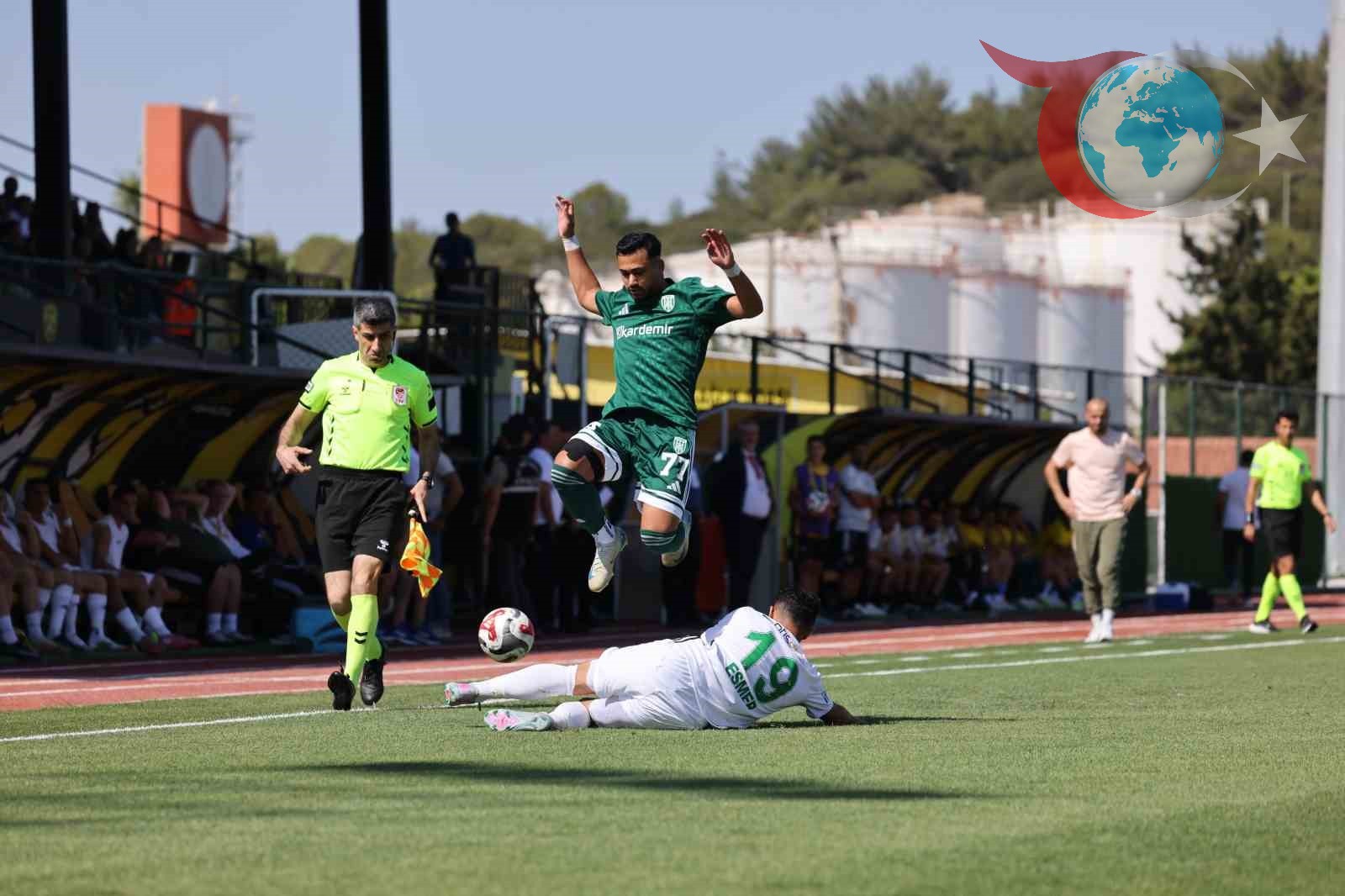 Aliağa FK, İnegöl Kafkasspor'u Mağlup Ederek Bir Üst Tura Yükseldi