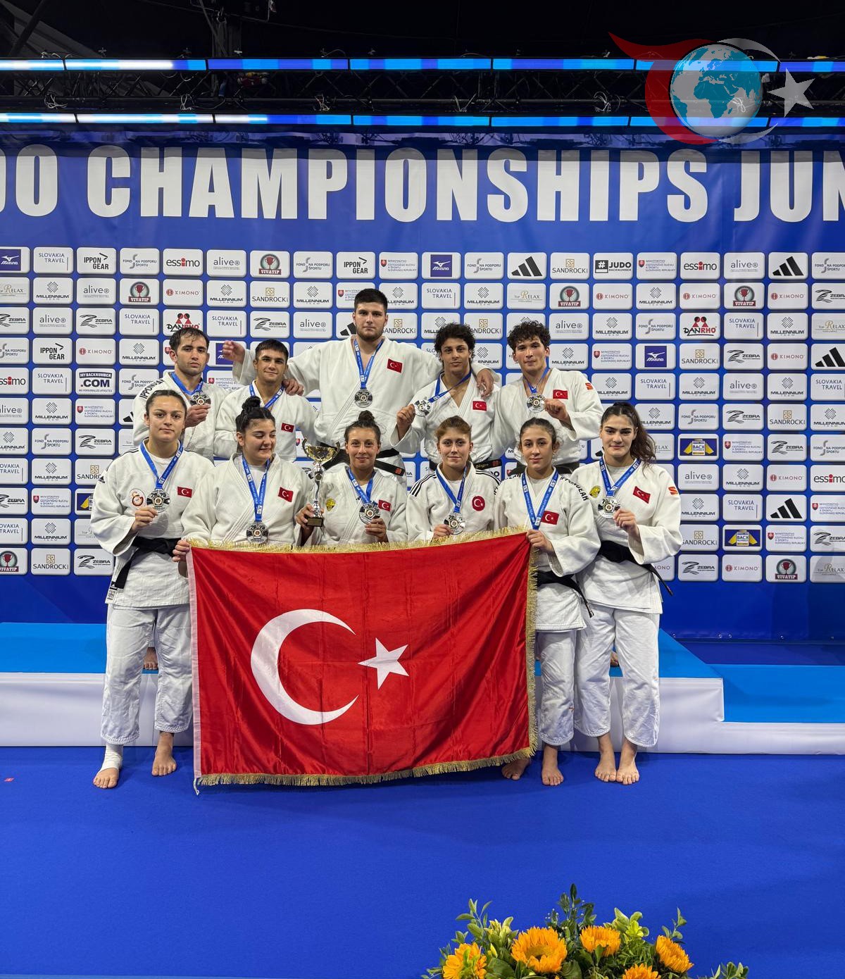 Slovakya'da Türk Judo Rüzgarı: Avrupa İkinciliği