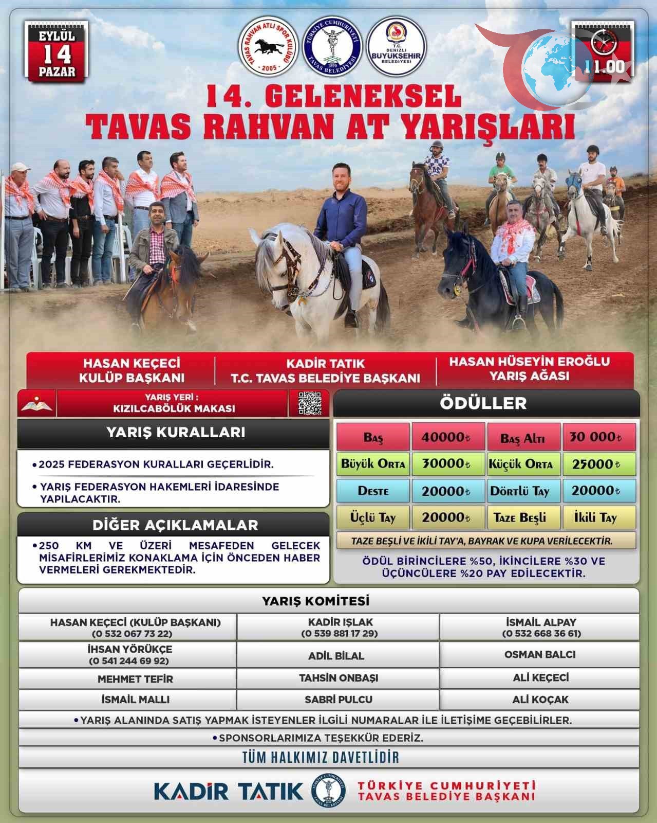 Heyecan Dolu Tavas Rahvan At Yarışları Yeniden Başlıyor