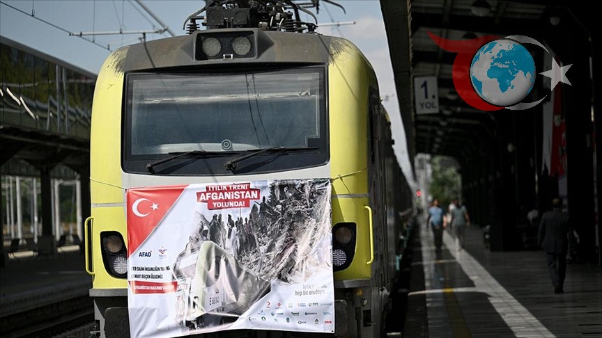 Ankara'dan Afganistan'a 23. İyilik Treni Yola Çıktı