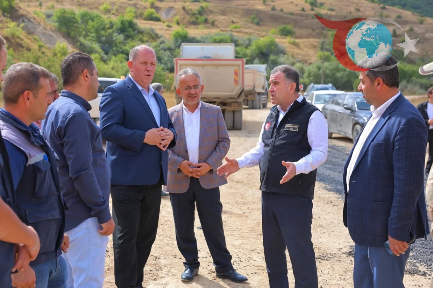 Bayburt Valisi Eldivan'ın Köylerde Yaptığı Altyapı ve Yol Çalışmaları İncelemesi