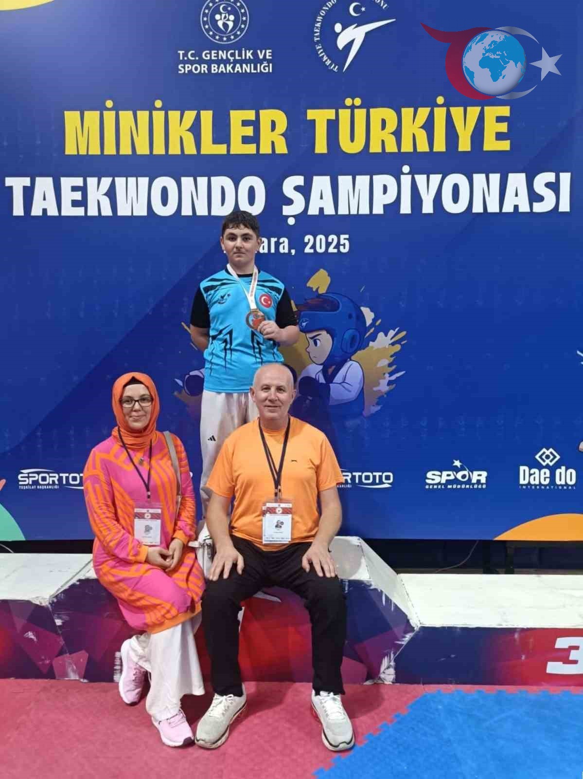 Ahmet Selim Uras’tan Taekwondo Şampiyonası’nda Düzce’ye Bronz Madalya