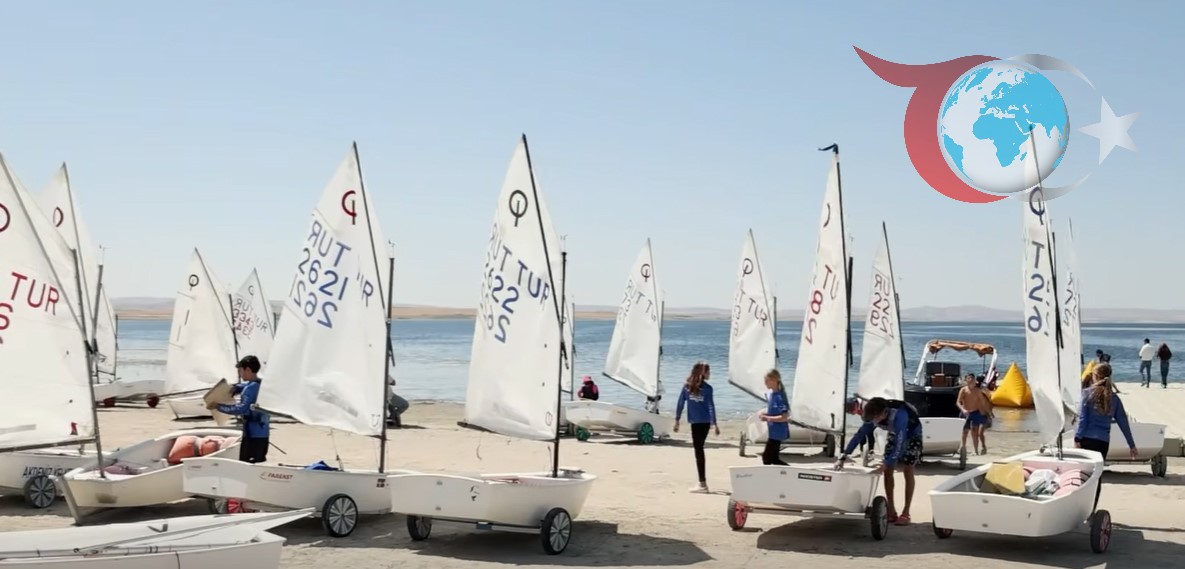 Yamula Baraj Gölü'nde Optimist Yelken Yarışları Başlıyor