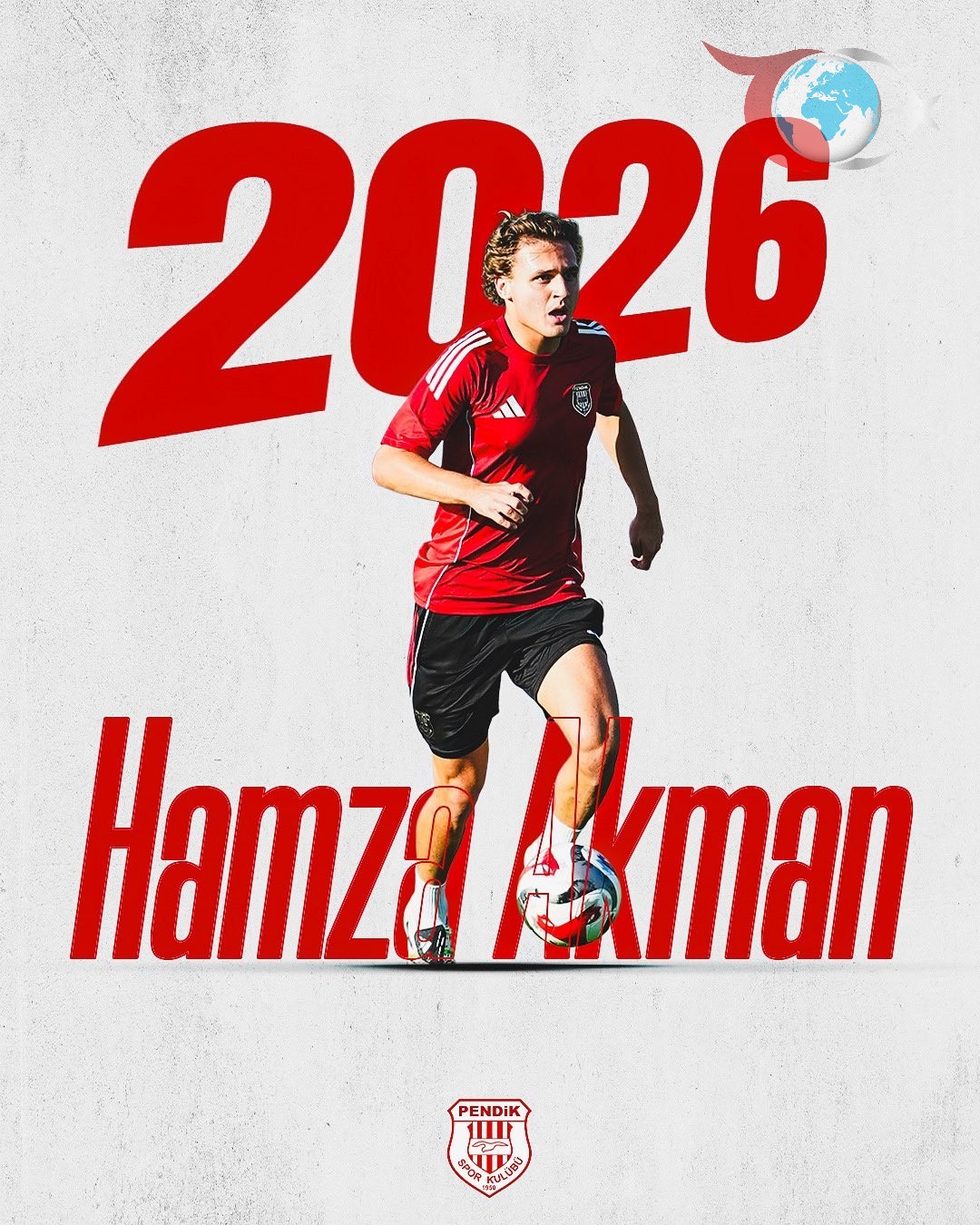 Pendikspor'dan Gelecek Vadeden Transfer: Hamza Akman