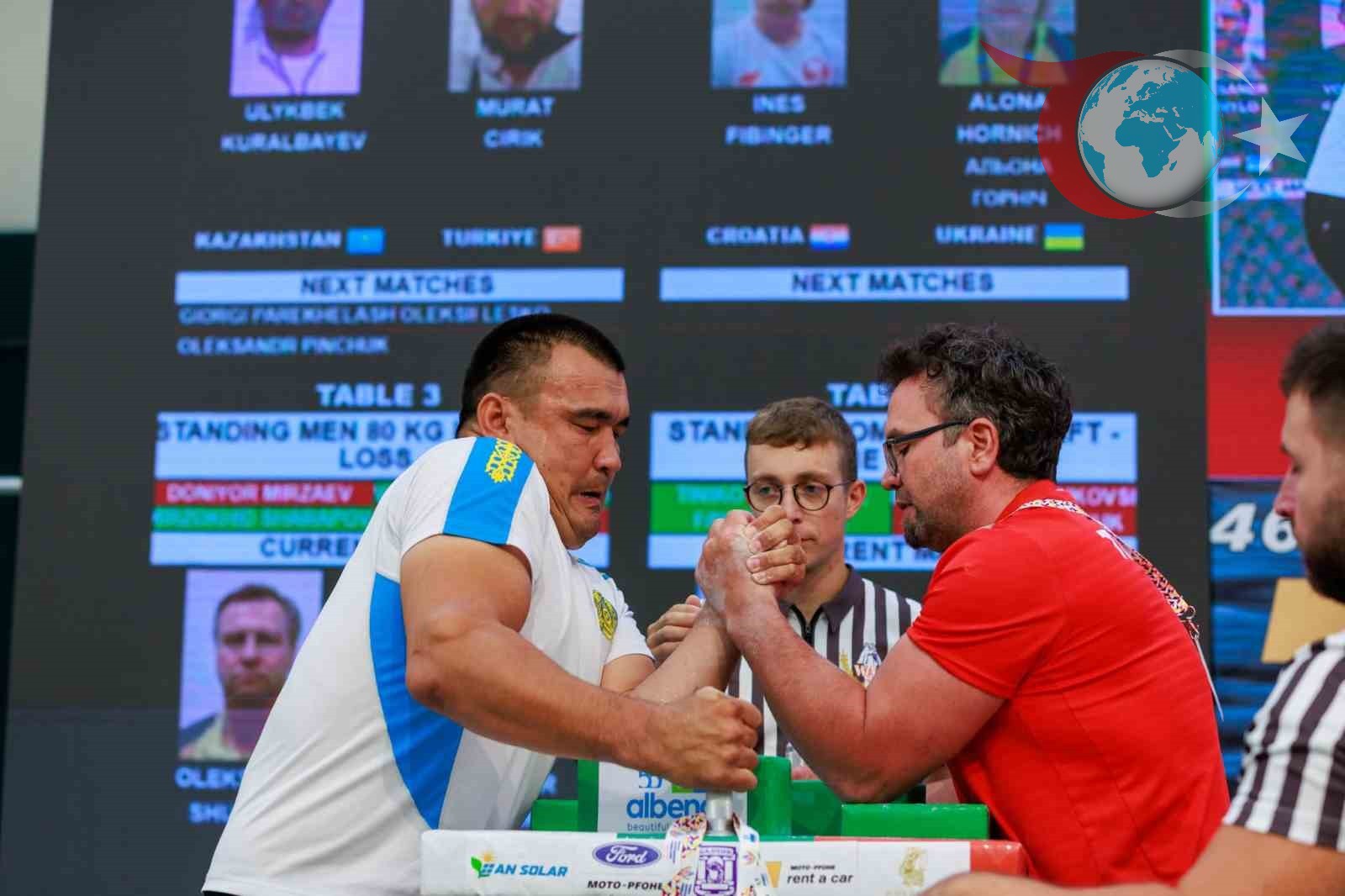 Eskişehirli Sporcular Dünya Bilek Güreşi Şampiyonası'nda Göğsümüzü Kabarttı