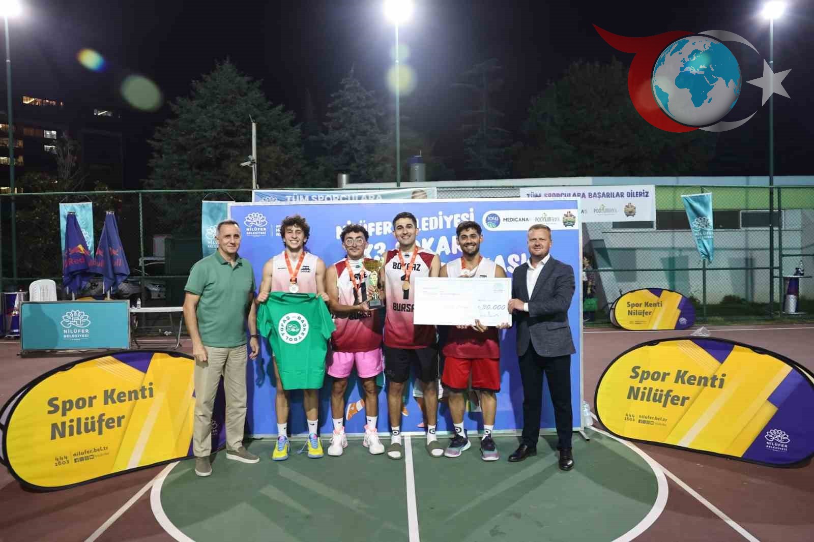Nilüfer Belediyesi'nin 3x3 Basketbol Turnuvası Coşkusu