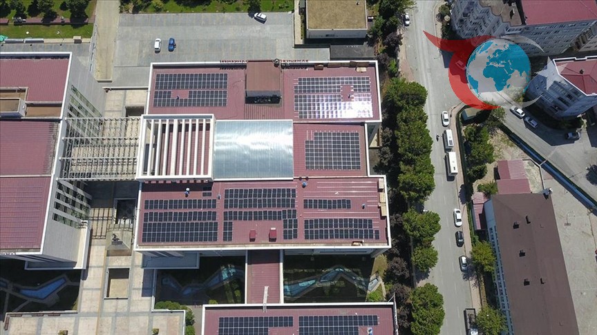 Samsun'da Kamu Binaları Güneş Enerjisiyle Aydınlanıyor