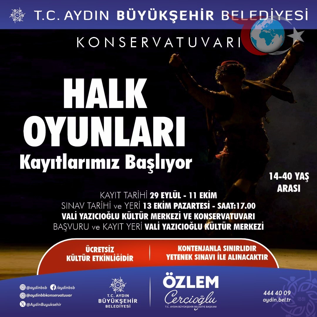 Aydın Konservatuvarı'nda Yeni Dönem: Halk Oyunları Eğitimleri Başlıyor