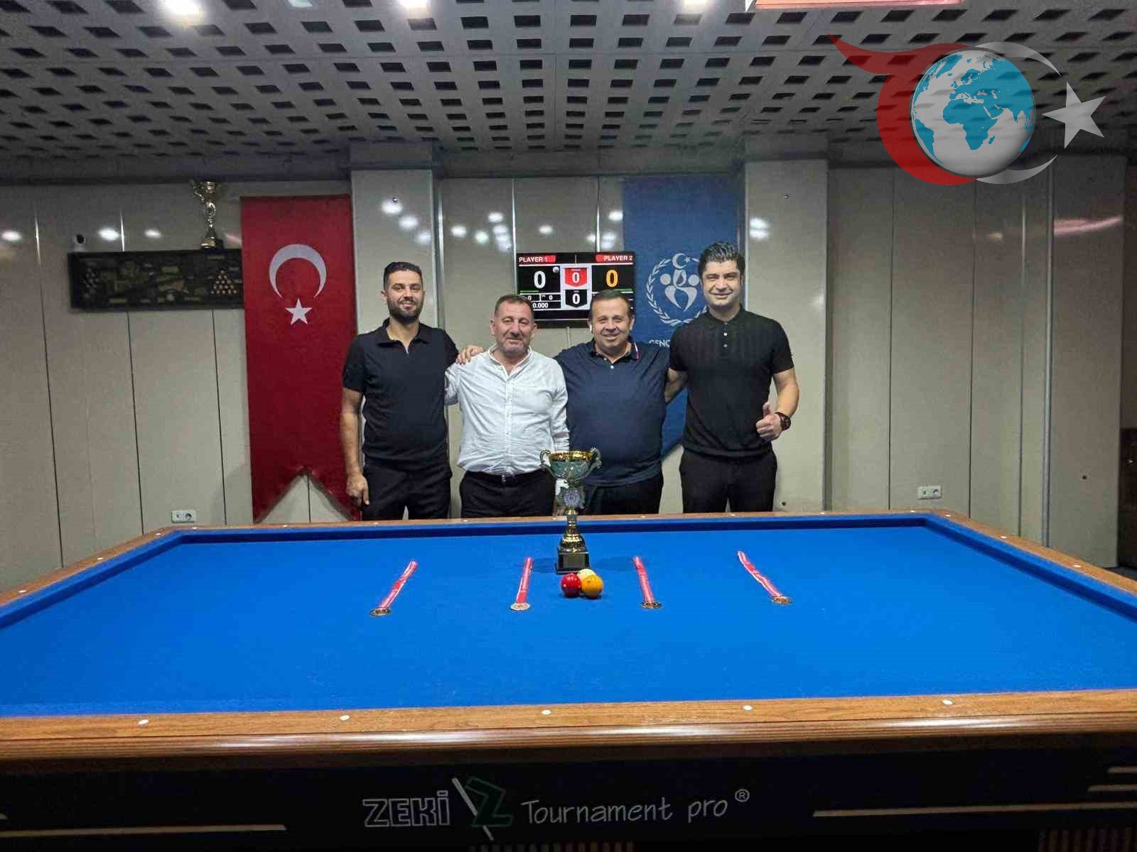 Erciyes’te 3 Bant Bilardo Şöleni: Şampiyonlar Belli Oldu!