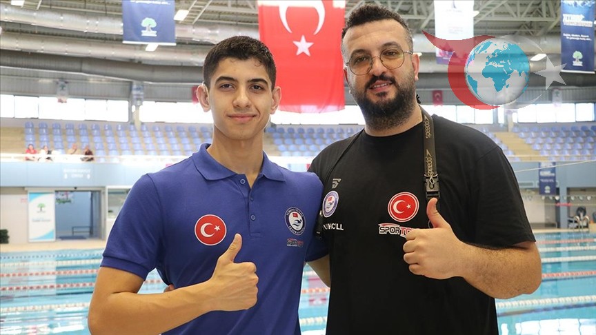 Gaziantepli İşitme Engelli Yüzücü Mehmet Bulut, Tokyo Olimpiyatlarına Hazırlanıyor