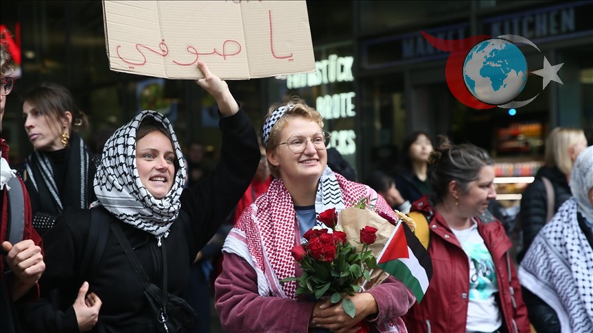 Viyana'da Aktivistlere Destek: Filistin İçin Özgürlük Çağrısı