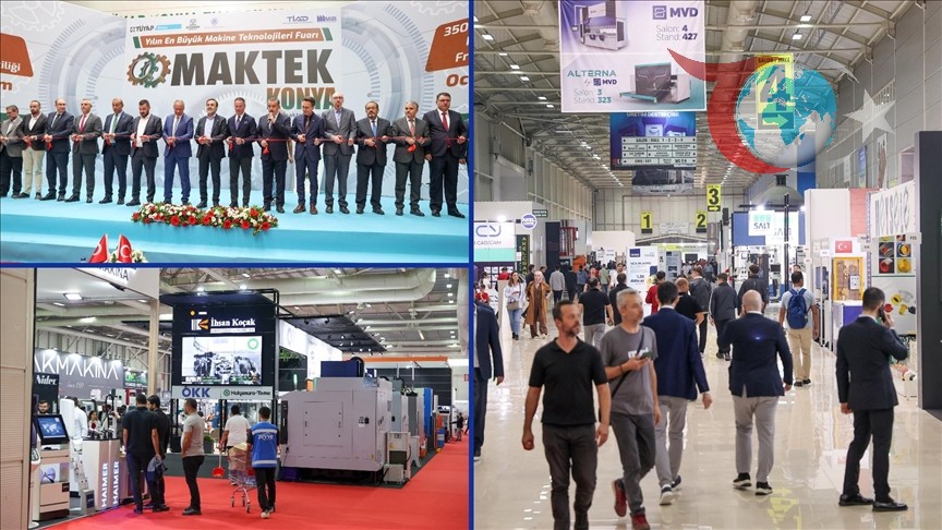 Konya MAKTEK Fuarı: Türkiye'nin Sanayi Gücünü Gözler Önüne Seriyor