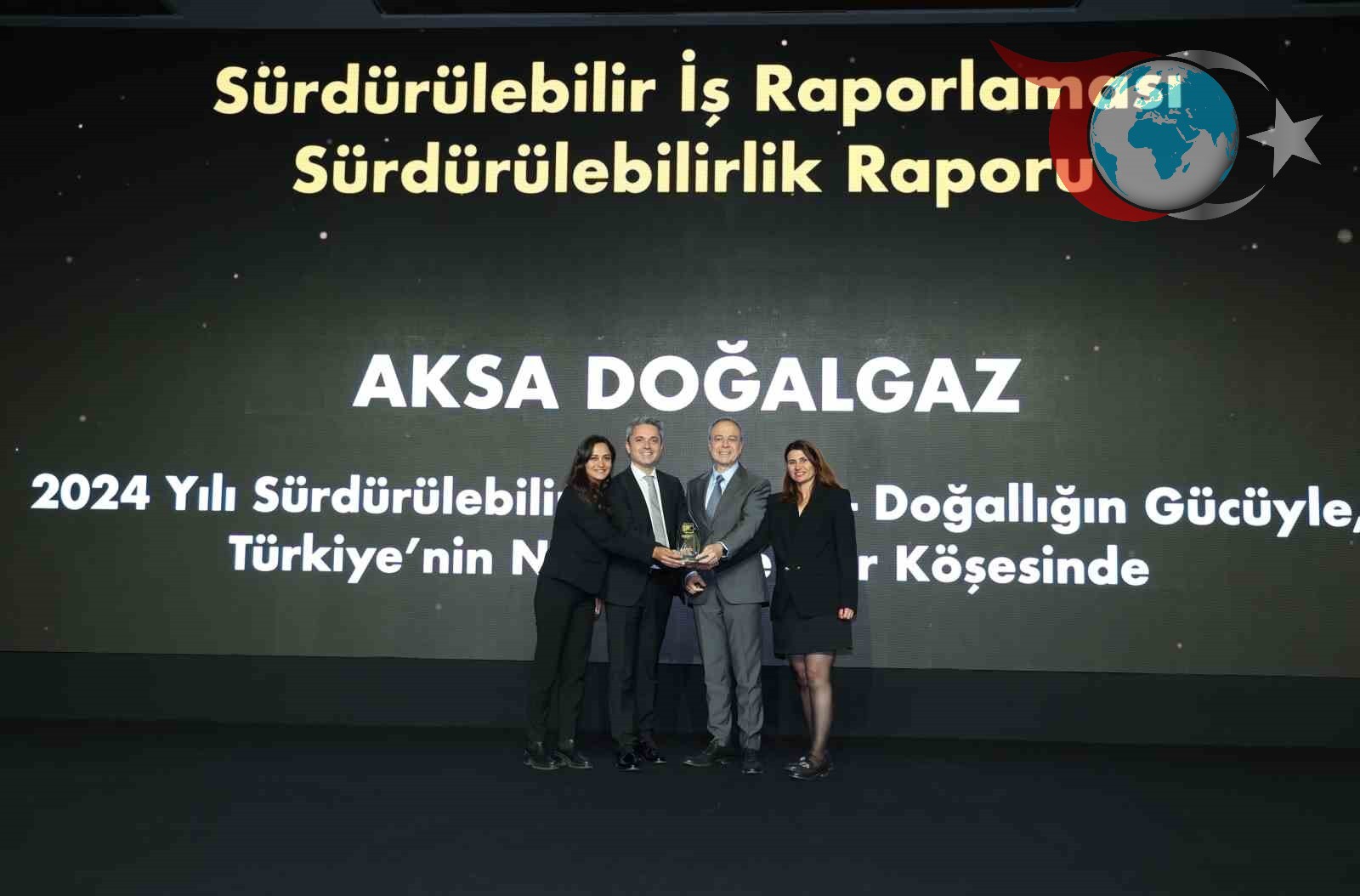 Aksa Doğalgaz'ın Sürdürülebilirlik Vizyonu Ödüllendirildi